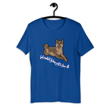 God Created a Sesame Shiba Inu to Show off - Short-Sleeve Unisex T-Shirt