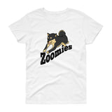 Zoomies - Black & Tan Shiba - Women's short sleeve t-shirt