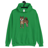 Sesame Shiba Hooded Sweatshirt