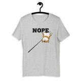 NOPE - Red Shiba - Short-Sleeve Unisex T-Shirt