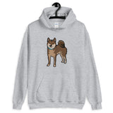 Sesame Shiba Hooded Sweatshirt