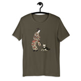 Ukiyoe Shiba Inu - Black & Tan - Short-Sleeve Unisex T-Shirt x Ukiyoe-Haaan