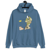 No Fetch Red Shiba - Ukiyoe - Unisex Hoodie