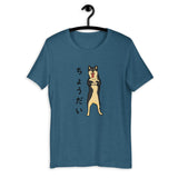 Chodai (Please) - Black & Tan Shiba - Short-Sleeve Unisex T-Shirt