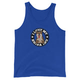 I love my Sesame Shiba Inu - Unisex  Tank Top - Stubborn Shiba Co