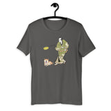 No Fetch Red Shiba - Ukiyoe - Short-Sleeve Unisex T-Shirt
