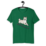 God Created a Cream Shiba Inu to Show off - Short-Sleeve Unisex T-Shirt