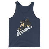 Zoomies!! Black and Tan Shiba - Unisex  Tank Top - Stubborn Shiba Co