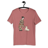 Ukiyoe Stubborn Cream Shiba - Short-Sleeve Unisex T-Shirt x Ukiyoe-Haaan