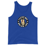 I love my Black and Tan Shiba Inu - Unisex  Tank Top - Stubborn Shiba Co