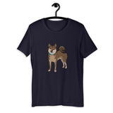 Sesame Shiba - Short-Sleeve Unisex T-Shirt