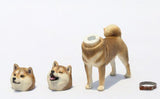 Japanese Shiba Inu with Two Heads - 1/6th Scale Figure - Stubborn Shiba Co