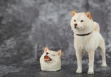 Japanese Shiba Inu with Two Heads - 1/6th Scale Figure - Stubborn Shiba Co