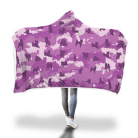 Camo Shiba - Hooded Blanket - Stubborn Shiba Co