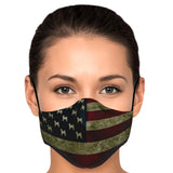 Rustic USA Shiba Face Mask! (Non medical with PM 2.5 Filter)