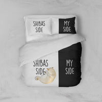 Shibas Side - Duvet and Pillow Case Cover - Stubborn Shiba Co