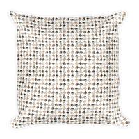 Shiba Inu Pillow - Black and Tan Square Pillow - Stubborn Shiba Co