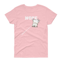 Nope - Cream Shiba - Women's short sleeve t-shirt