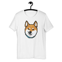 8 Bit Red Shiba - Short-Sleeve Unisex T-Shirt