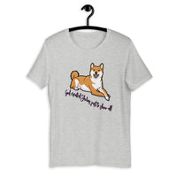 God Created a Red Shiba Inu to Show off - Short-Sleeve Unisex T-Shirt