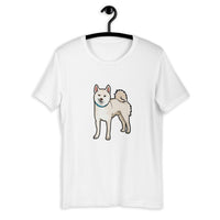 Cream Shiba - Short-Sleeve Unisex T-Shirt