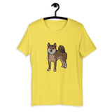 Sesame Shiba - Short-Sleeve Unisex T-Shirt