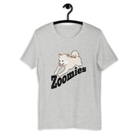 Zoomies - Cream Shiba - Short-Sleeve Unisex T-Shirt