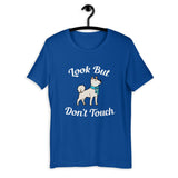 Look But Don't Touch - Cream Shiba - Short-Sleeve Unisex T-Shirt