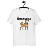 The Walking Shed - Red Shiba - Short-Sleeve Unisex T-Shirt