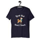 Look But Don't Touch - Red Shiba - Short-Sleeve Unisex T-Shirt
