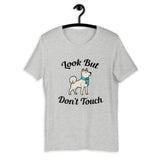Look But Don't Touch - Cream Shiba - Short-Sleeve Unisex T-Shirt