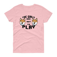 The Girls are Out To Play - Women's short sleeve t-shirt