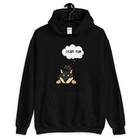 Shiba Inu Shirt - Escape Plan Hooded Sweatshirt