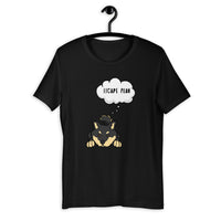 Escape Plan - Black & Tan Shiba - Short-Sleeve Unisex T-Shirt