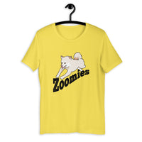Zoomies - Cream Shiba - Short-Sleeve Unisex T-Shirt