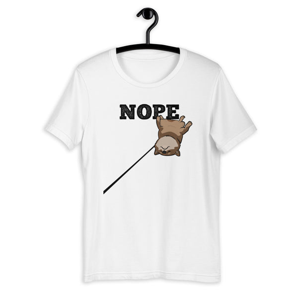 Nope - Sesame Shiba - Short-Sleeve Unisex T-Shirt