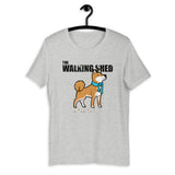 The Walking Shed - Red Shiba - Short-Sleeve Unisex T-Shirt